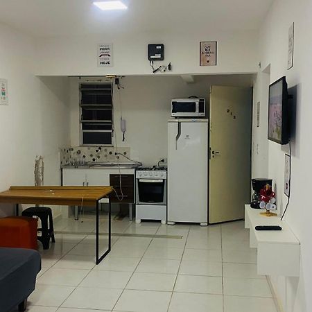 Apartamento Kit Net Pe Na Areia Прая-Гранди Экстерьер фото