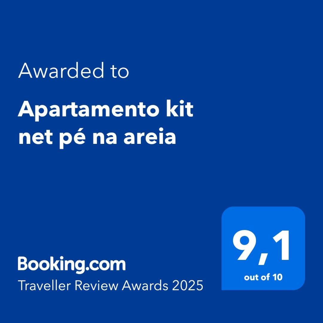 Apartamento Kit Net Pe Na Areia Прая-Гранди Экстерьер фото